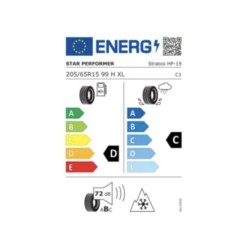 Star Performer Stratos HP 205/65 R15 99H XL, 3PMSF